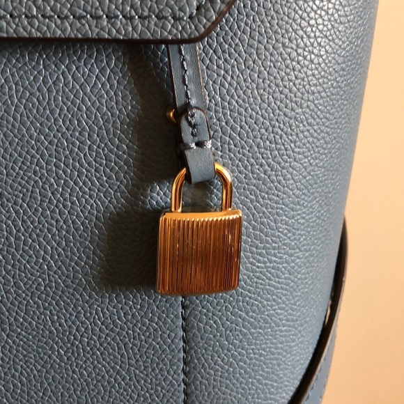 NWT Michael Kors genuine blue leather back… - Picture 3 of 4